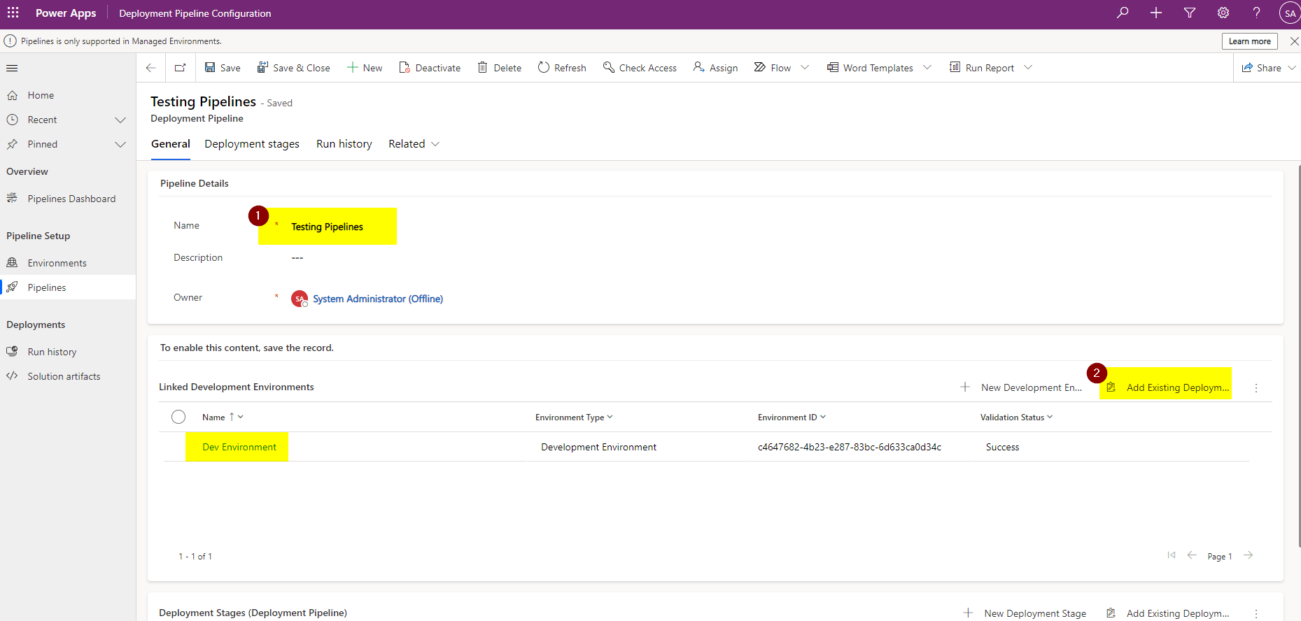 Power Platform Managed Environments and Pipelines Dynamics Chronicles