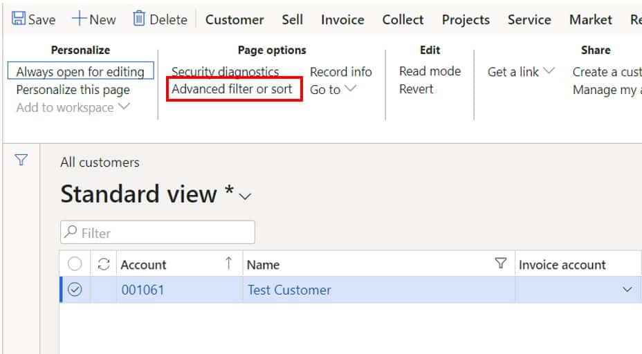 How To Use Advanced Filter D365 Finance and Operations DynamicsTips (2023)