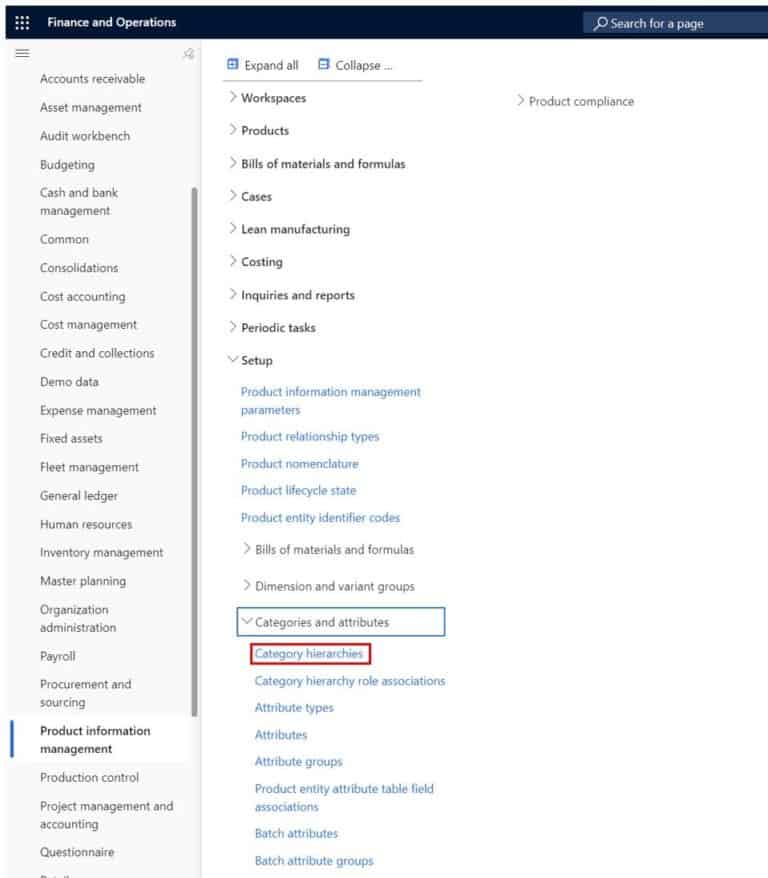 Enable Product Attributes D365 Finance and Operations Dynamics Tips