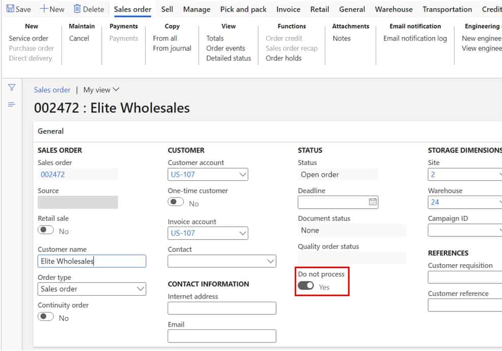 Customer and Sales Order Holds D365 Finance and Operations Dynamics Tips