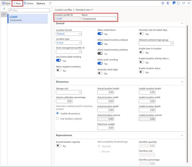Location Profiles Explained D365 Finance and Operations Dynamics