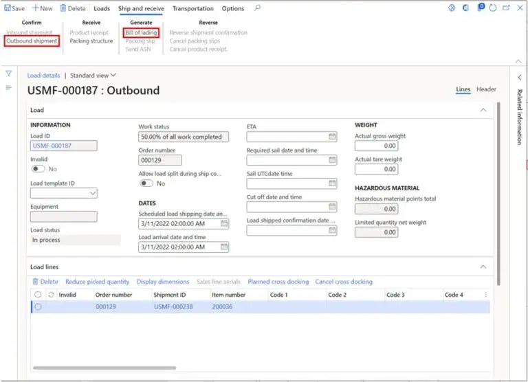Process a Transfer Order D365 Finance and Operations Dynamics Tips