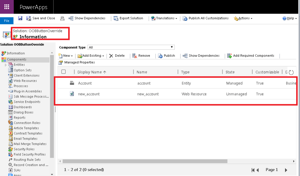 Dynamics 365 CE: Override System Button Behavior