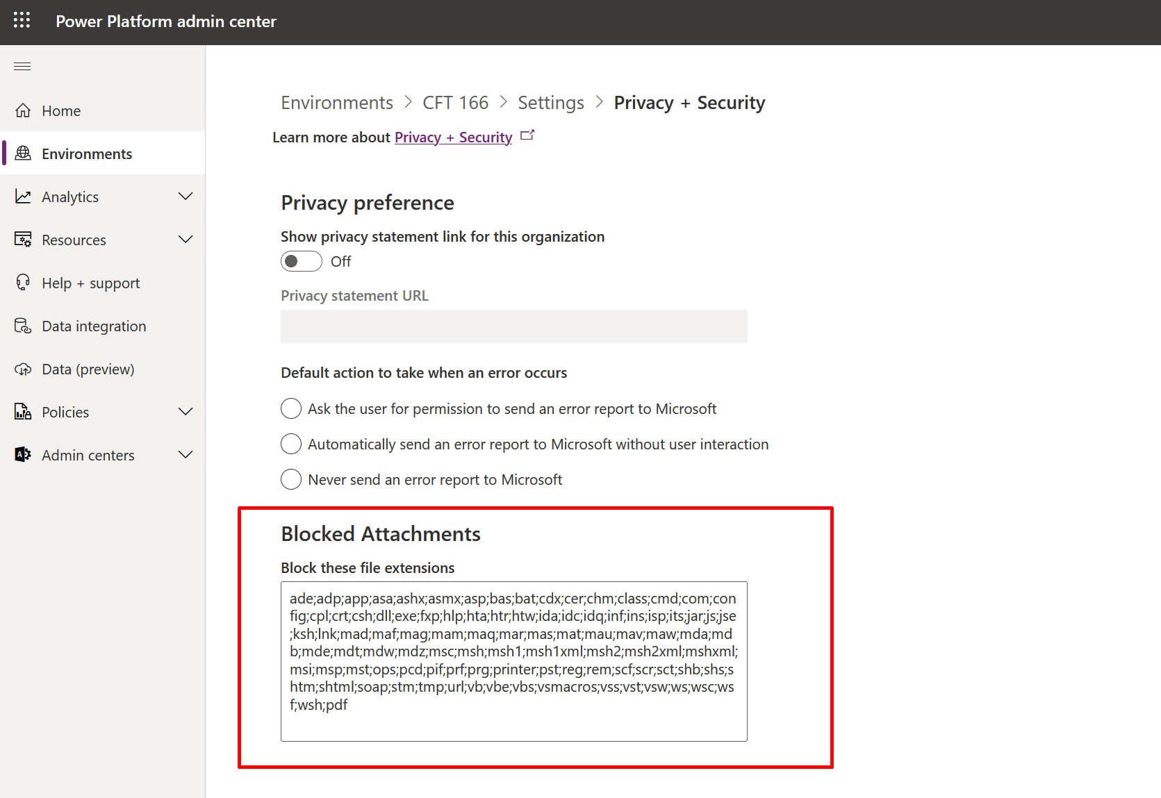 Blocking Attachment Extensions in Dynamics 365 CRM D365 Demystified