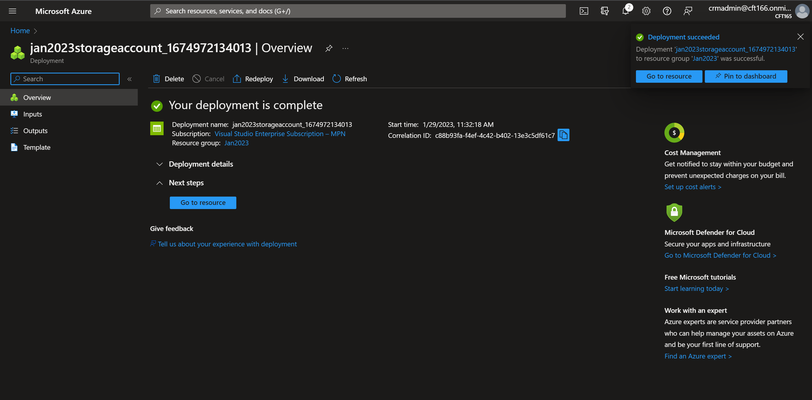 Create ADLS Gen 2 Storage Account for Azure Data Lake D365 Demystified