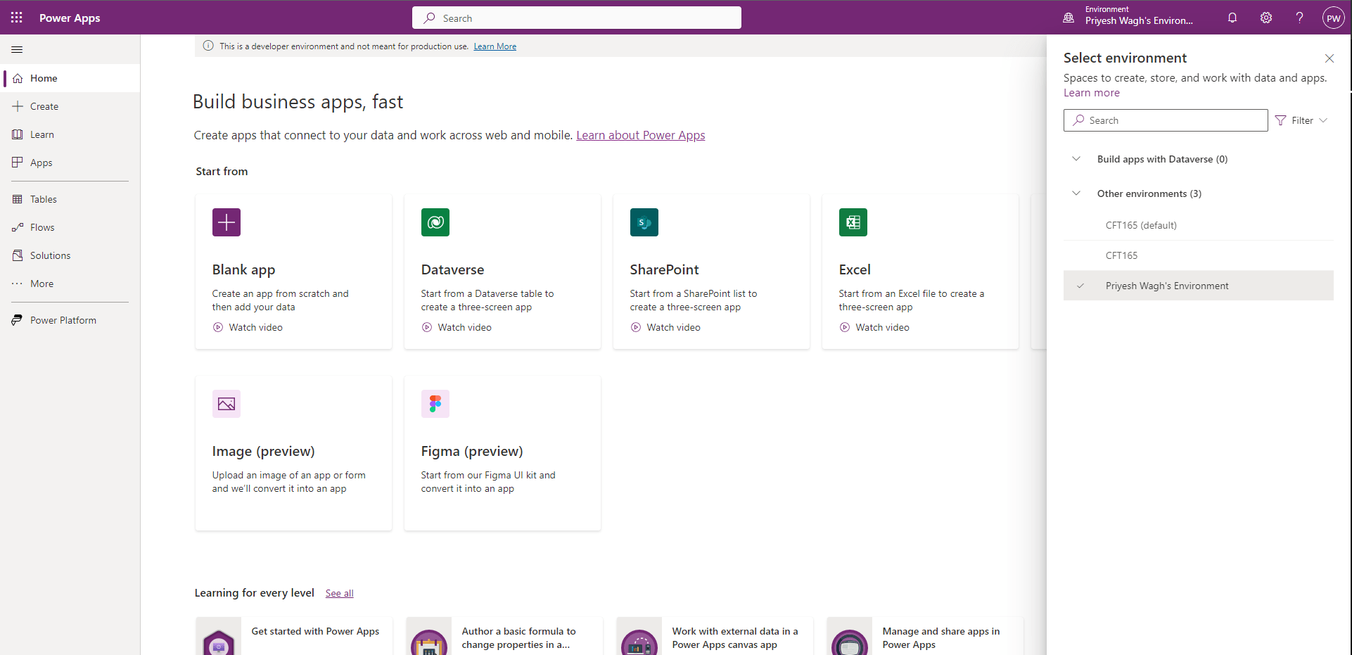 Power Apps Developer Plan environments Power Platform D365 Demystified
