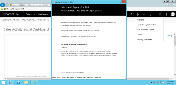 Microsoft Dynamics CRM 2016 Service Pack 1 (on-premises)