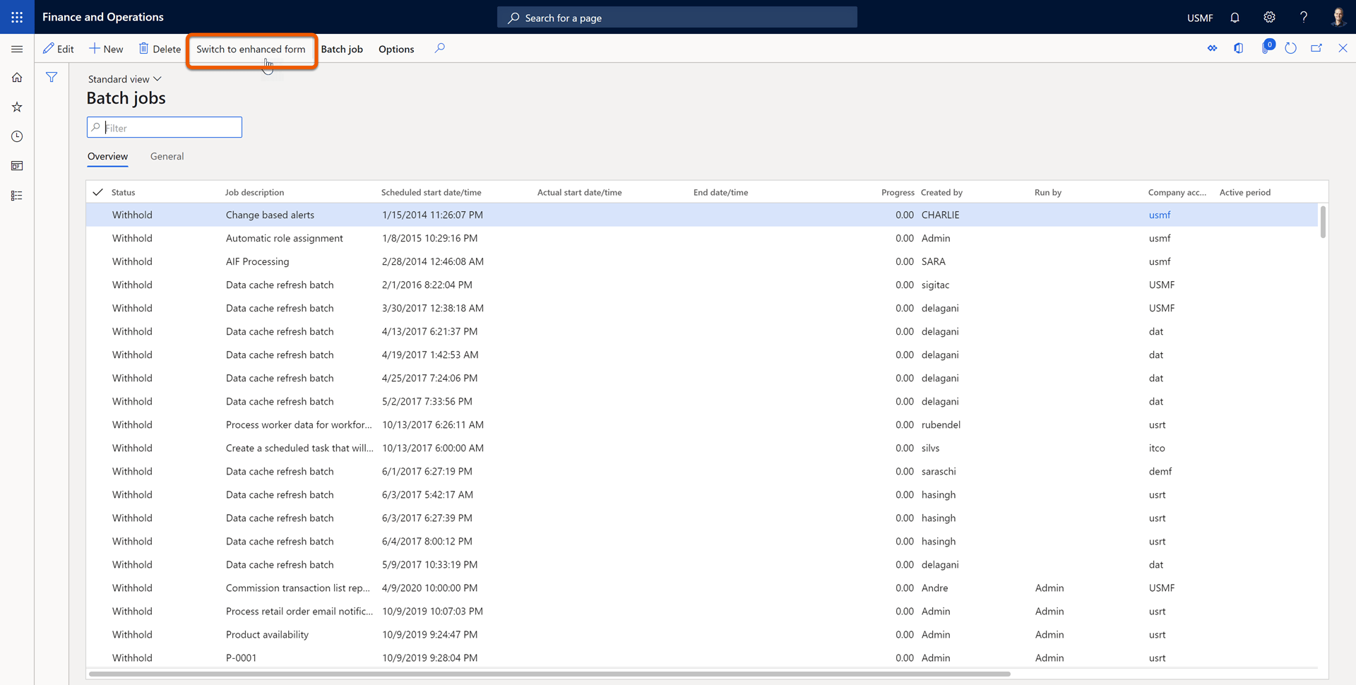 Life's a batch... Dynamicspedia