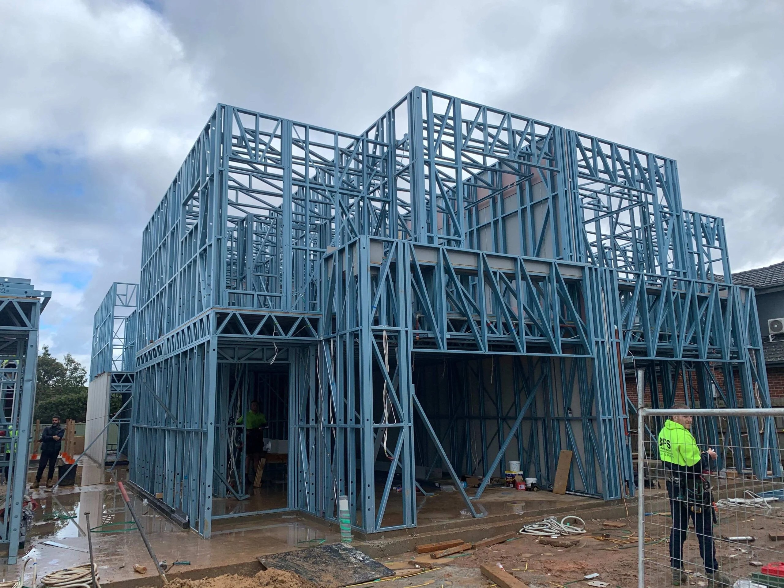 Hill Street Bentleigh East Townhouse Dynamic Steel Frame