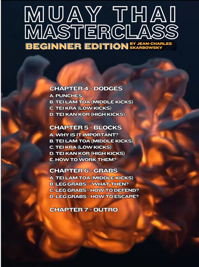 Muay Thai Masterclass Beginner Edition by JeanCharles Skarbowsky
