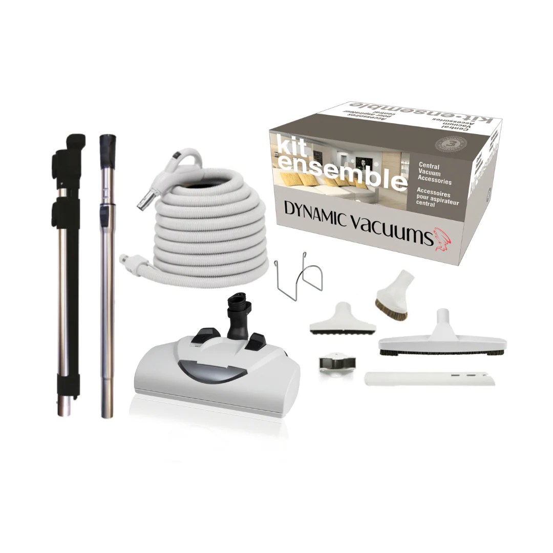 Ultra Premium Wessel Werk EBK360 Electric Central Vacuum Kit Dynamic