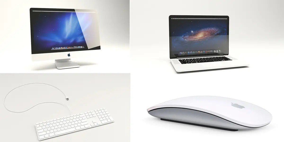 free 3d model apple computer free download Dynamicwork.co.,ltd