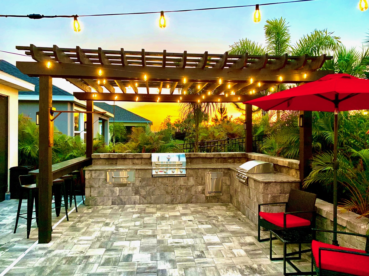 Searching Outdoor Kitchen Installers Near Me? Dynamite Pavers