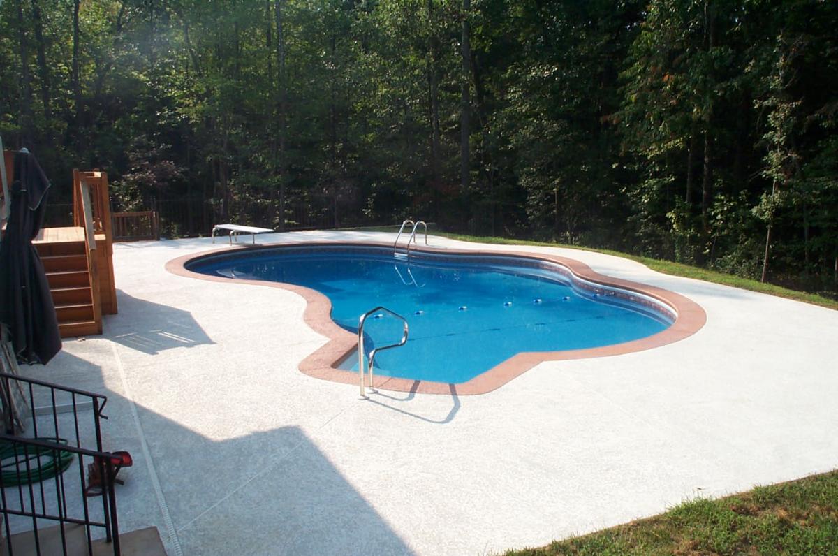 Freeform Pool Gallery Brown's Pools & Spas Inc. Atlanta, Marietta