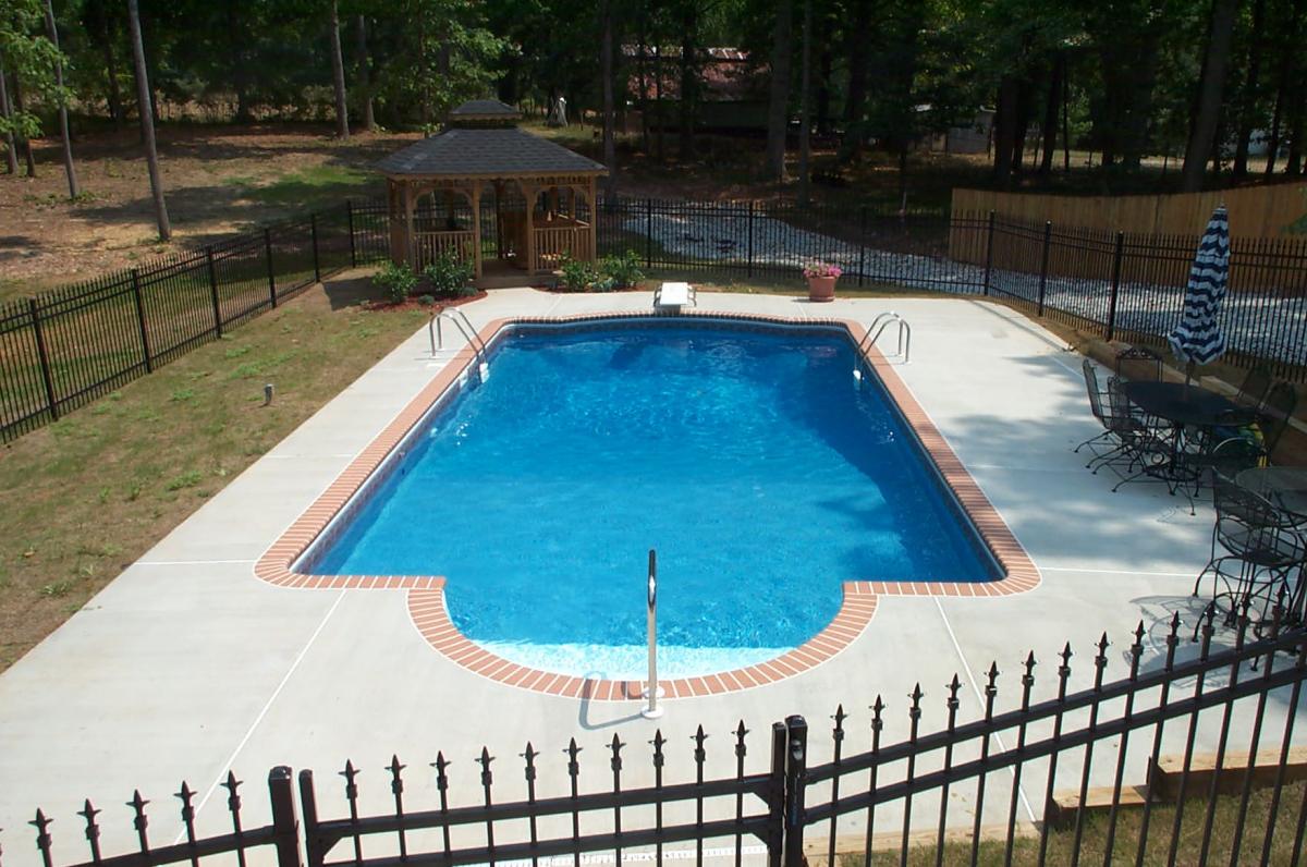 Rectangle Pool Gallery Brown's Pools & Spas Inc. Atlanta, Marietta