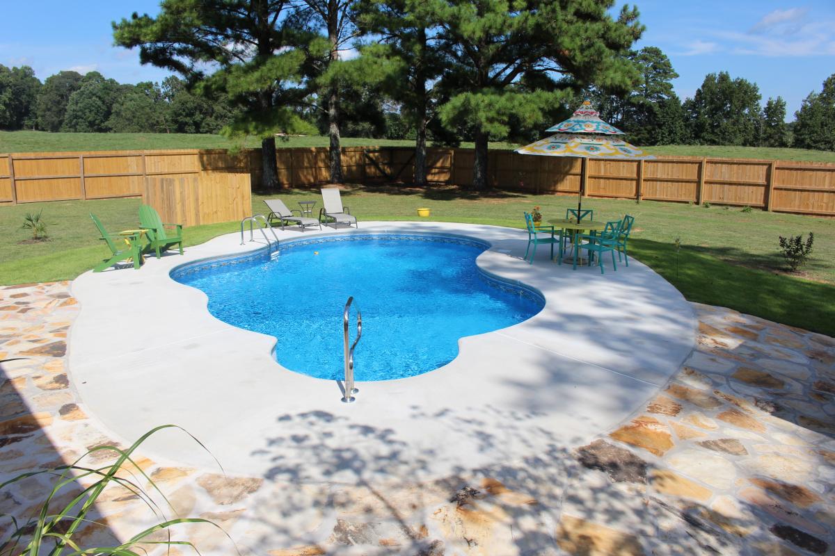 Freeform Pool Gallery Brown's Pools & Spas Inc. Atlanta, Marietta