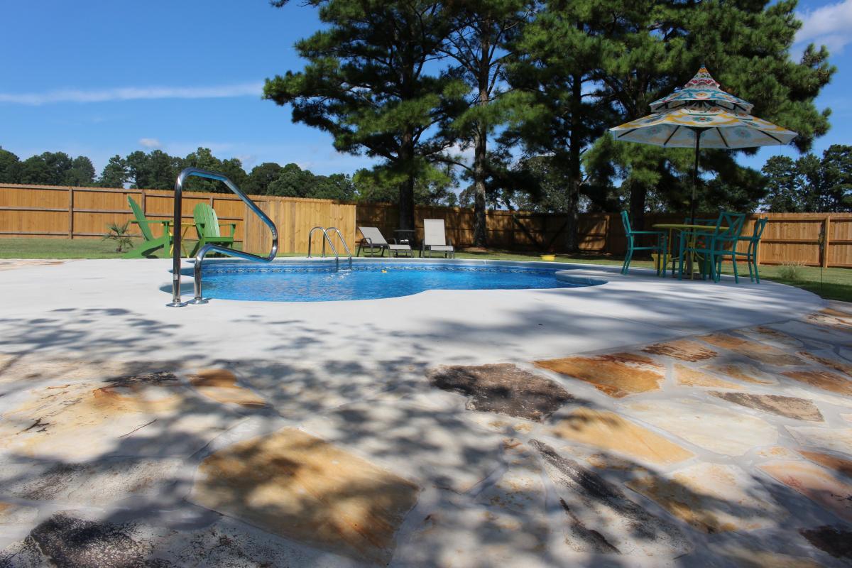 Freeform Pool Gallery Brown's Pools & Spas Inc. Atlanta, Marietta