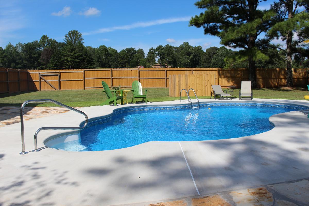 Freeform Pool Gallery Brown's Pools & Spas Inc. Atlanta, Marietta