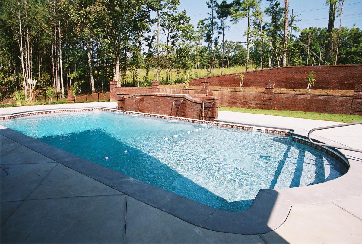 Rectangle Pool Gallery Brown's Pools & Spas Inc. Atlanta, Marietta