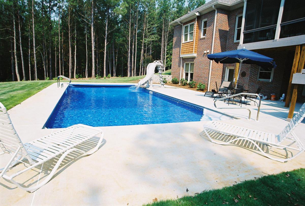 Rectangle Pool Gallery Brown's Pools & Spas Inc. Atlanta, Marietta