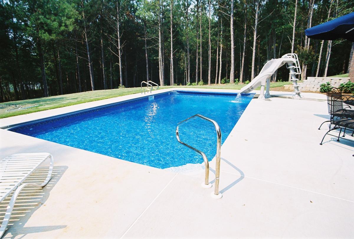 Rectangle Pool Gallery Brown's Pools & Spas Inc. Atlanta, Marietta