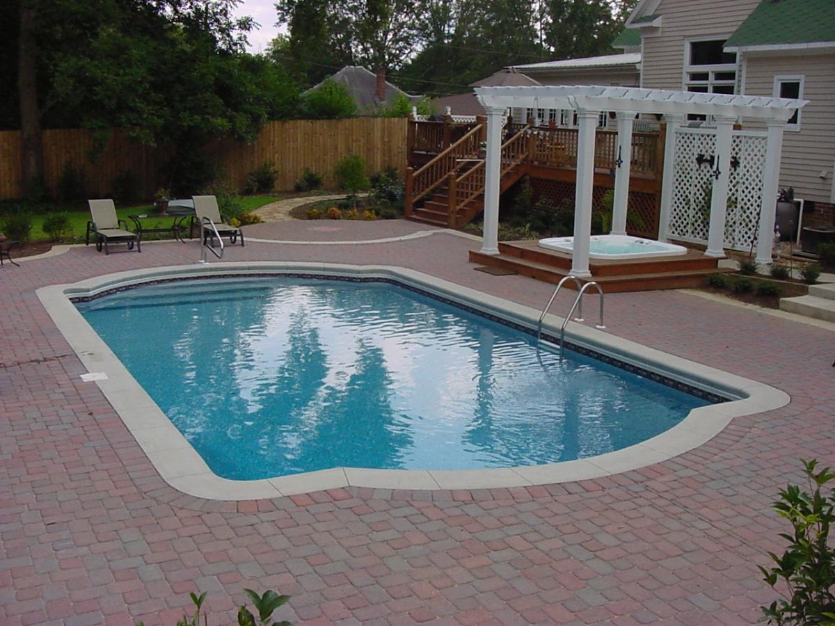 Rectangle Pool Gallery Brown's Pools & Spas Inc. Atlanta, Marietta
