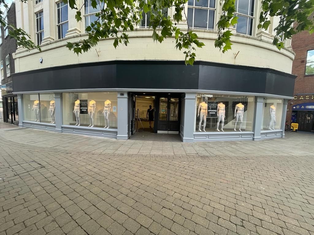 Coneys Kings Lynn Coneys Shop Front Refurb