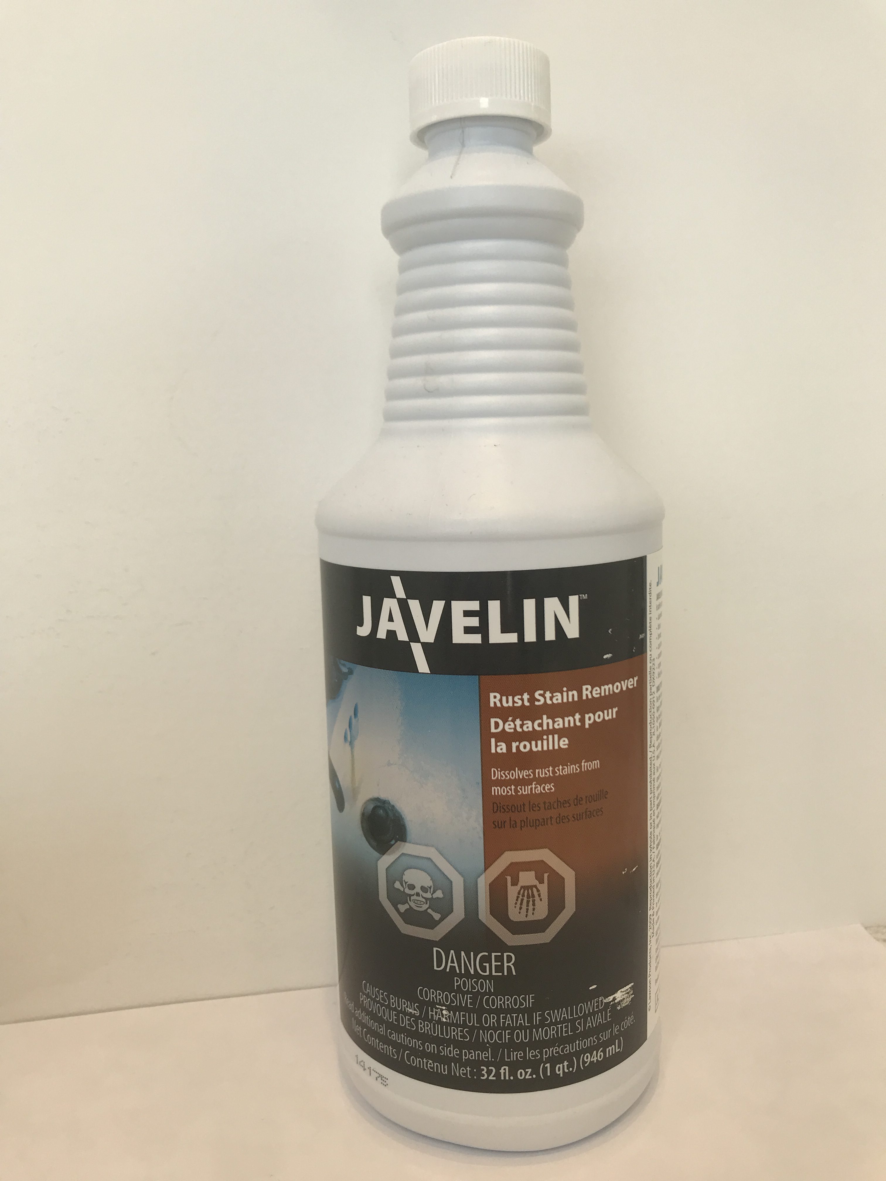 JAVELIN RUST STAIN REMOVER Dynasty Bathrooms