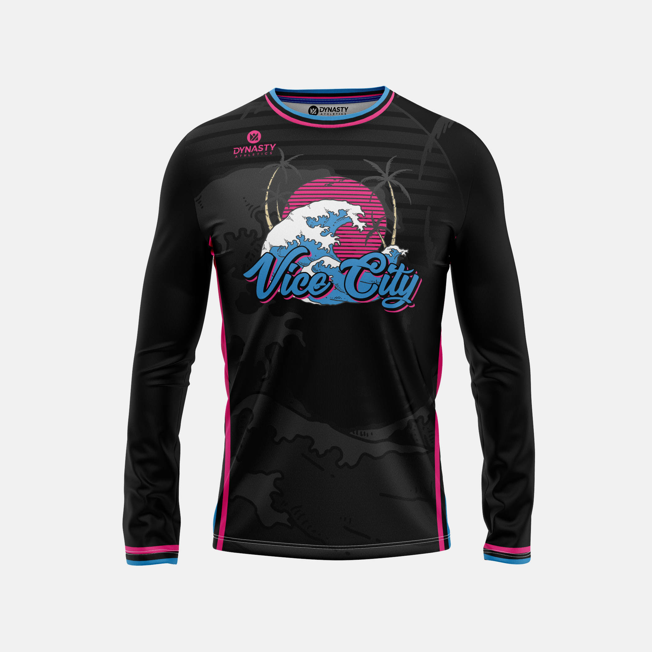 Dynasty Athletics Custom Men’s Volleyball Long Sleeve Jersey Dynasty Custom