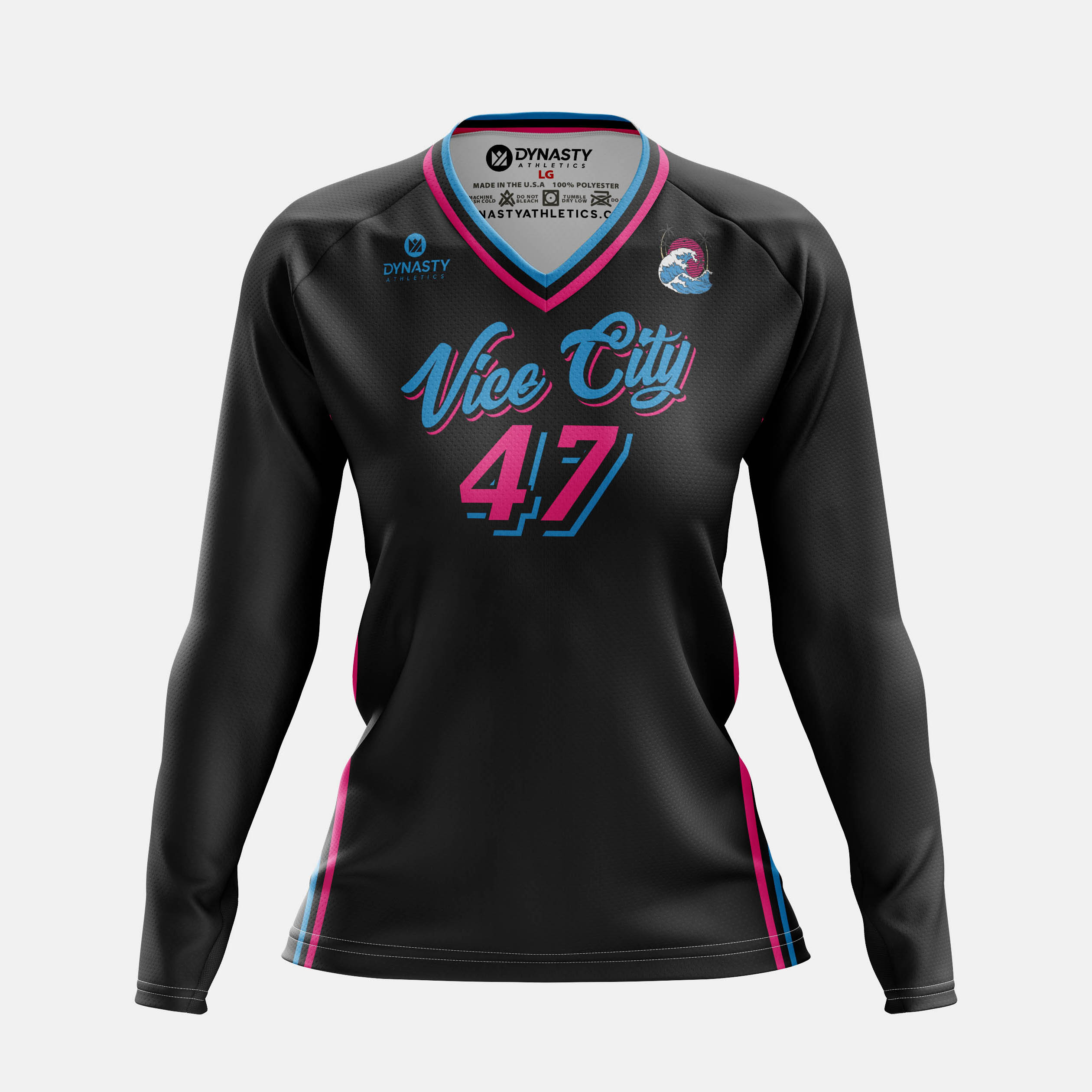 Dynasty Athletics Custom Women’s Volleyball Long Sleeve Jersey