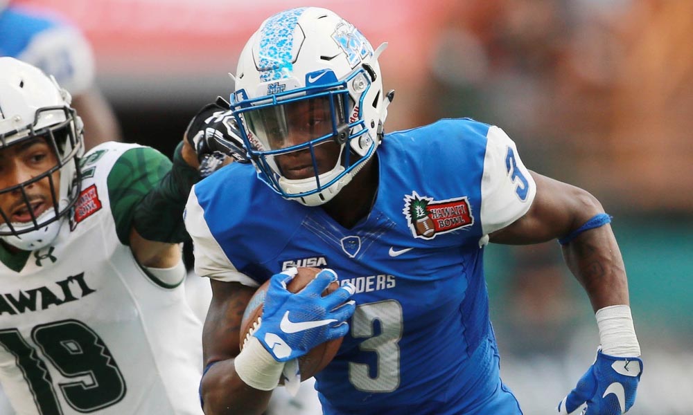 Devy Profile Richie James, WR Middle Tennessee Dynasty League Football