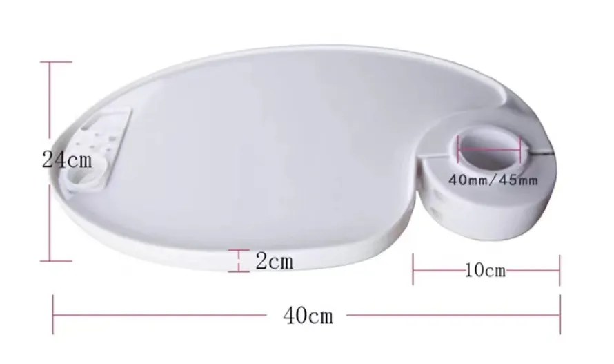 Tray for Dental Chair 49 NOW! Solid, stable and easy mounting