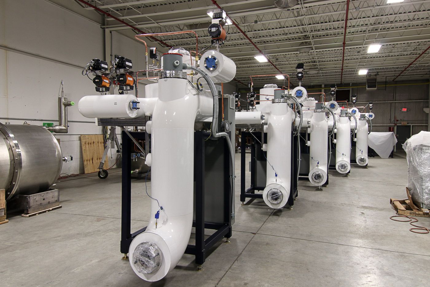 Improved Thermal Vacuum Chamber Temperature Performance via Gaseous