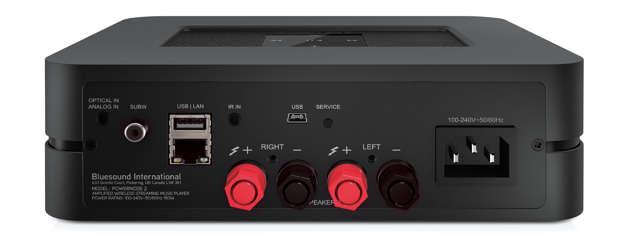 Bluesound POWERNODE 2 HDMusic MultiroomVerstärker