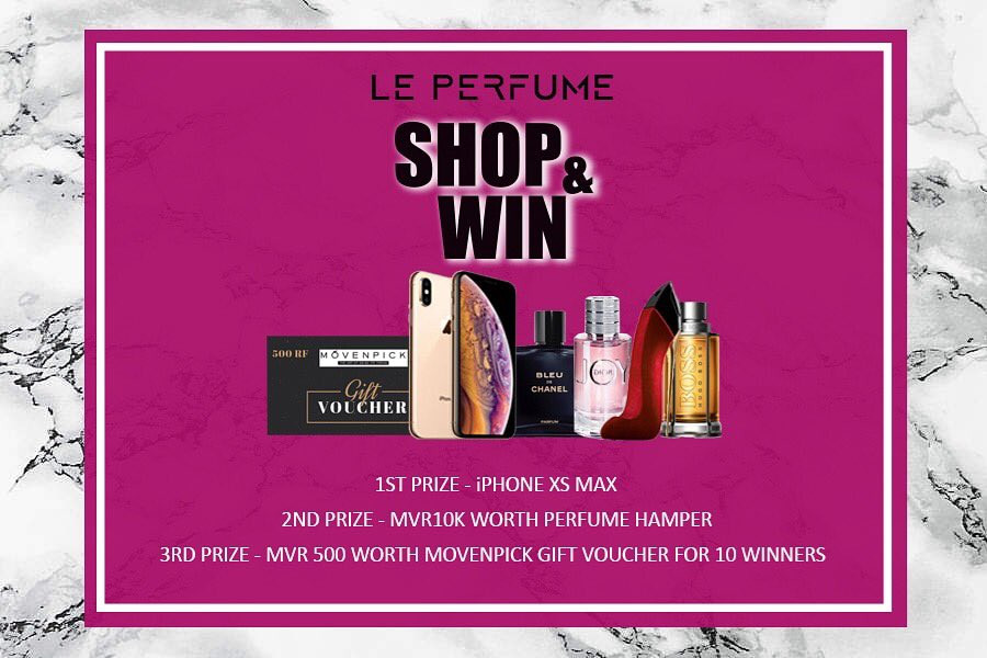 Le Perfume begins an exciting new promotion with grand, exclusive prizes