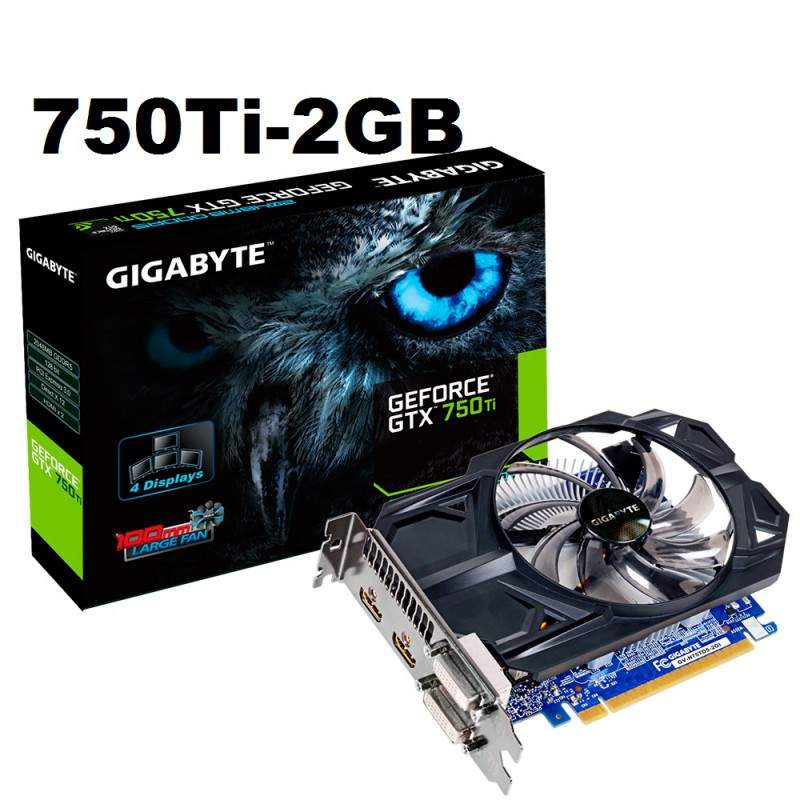 Gigabyte GTX750Ti 2GB 128Bit GDDR5 Graphics Card DYNOKART