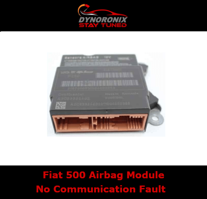 Fiat 500 Airbag Module No Communication Fault DYNORONIX