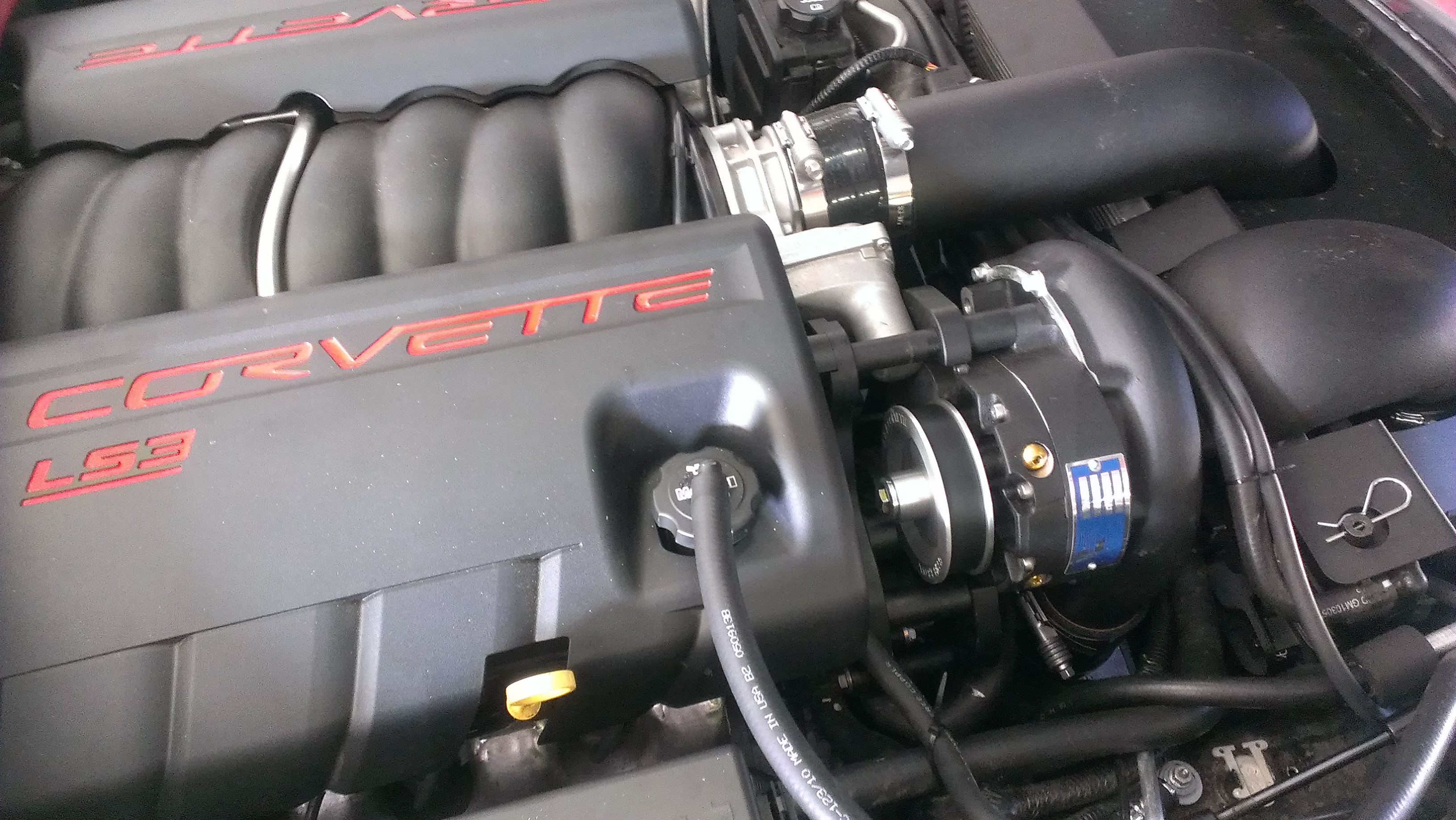 A&A Supercharger LS3 Corvette Dynospeed Racing