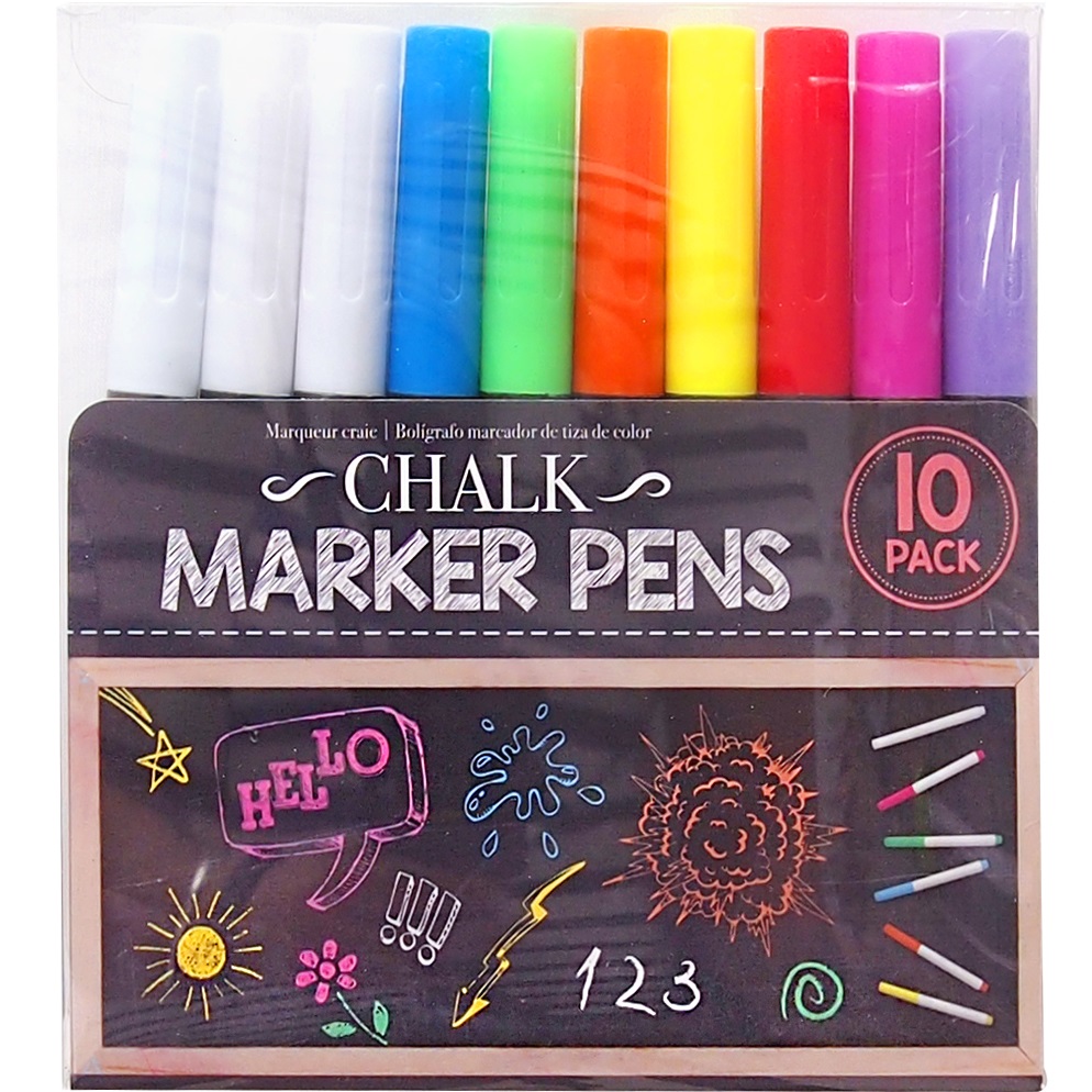 Liquid Chalk Pens Marker (10/PCK) Dyon Center N.V.