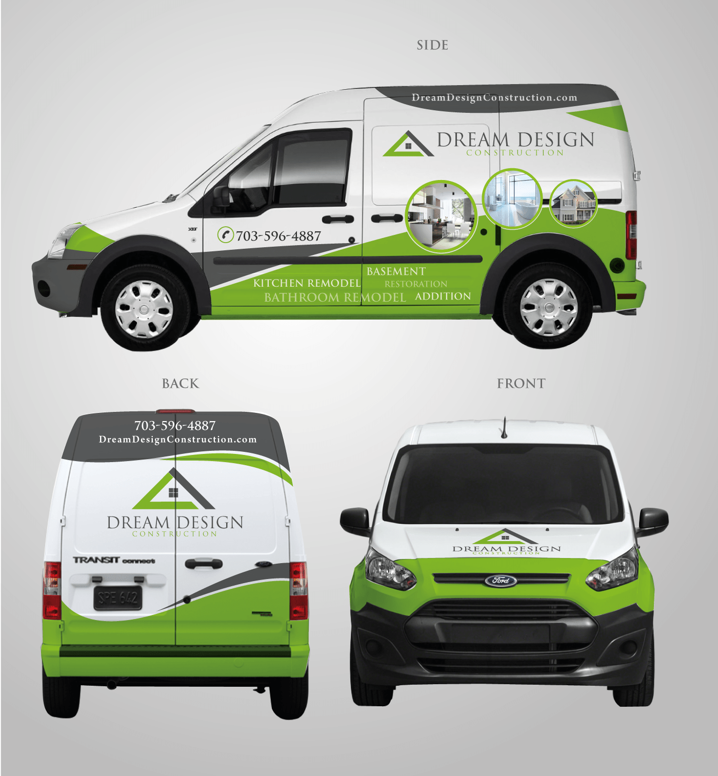 Vehicle Wrap Design for Remodeling Company by Youngaepaz