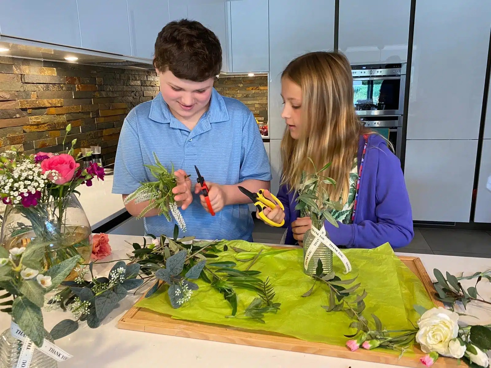 Dysart Student Helps Create Online Flower Shop Dysart School