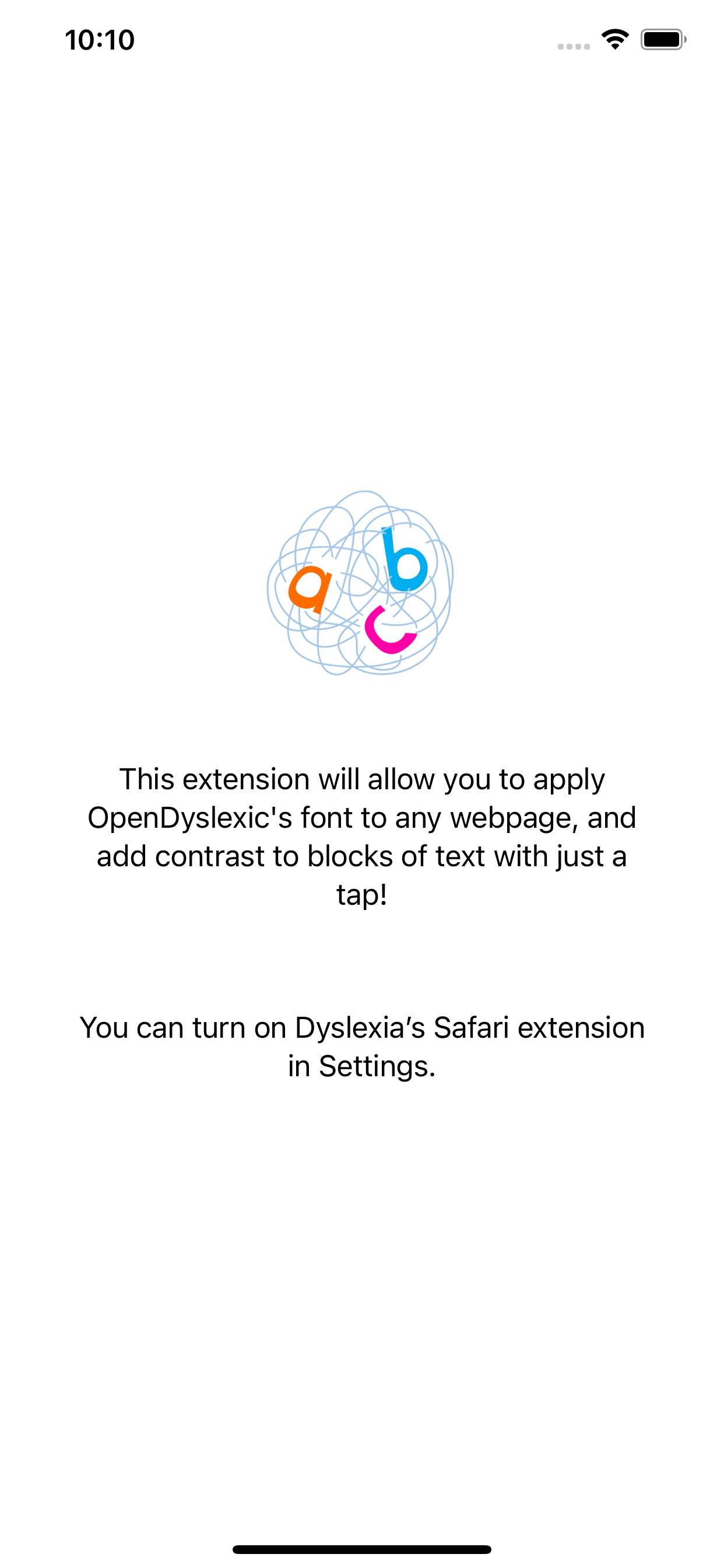 Dyslexia.abc Safari Extension Dyslexia.abc Safari Extension