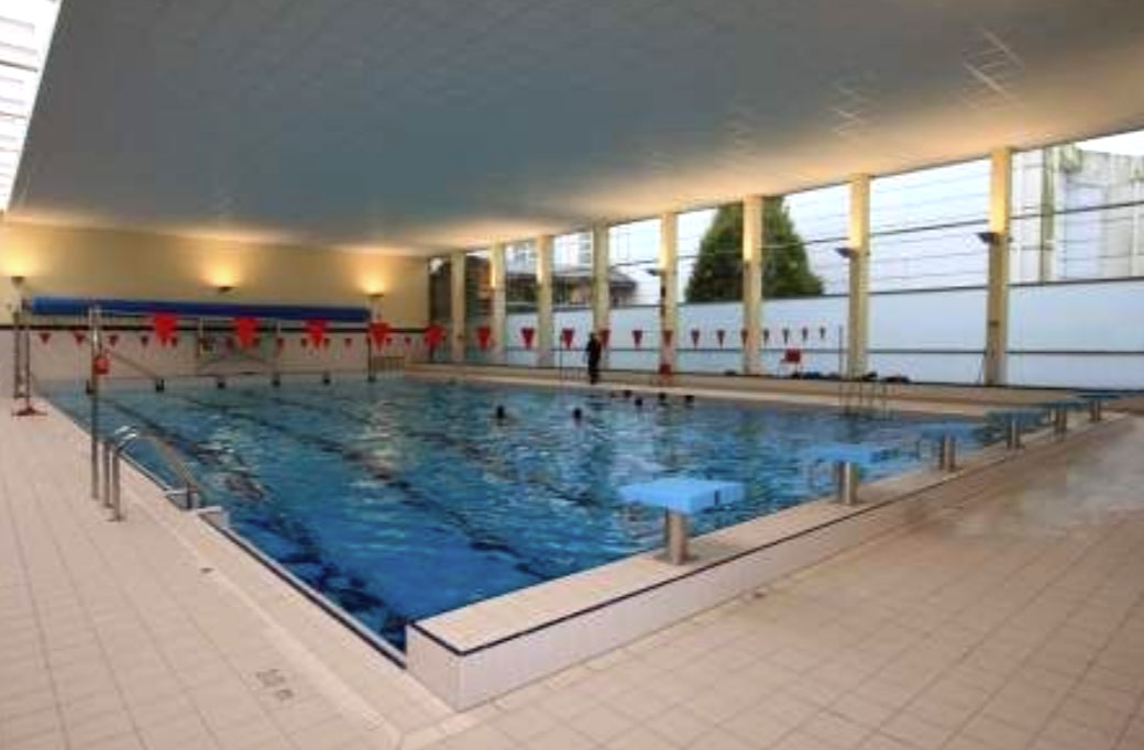 Trinity School Croydon Installation of swimming pool