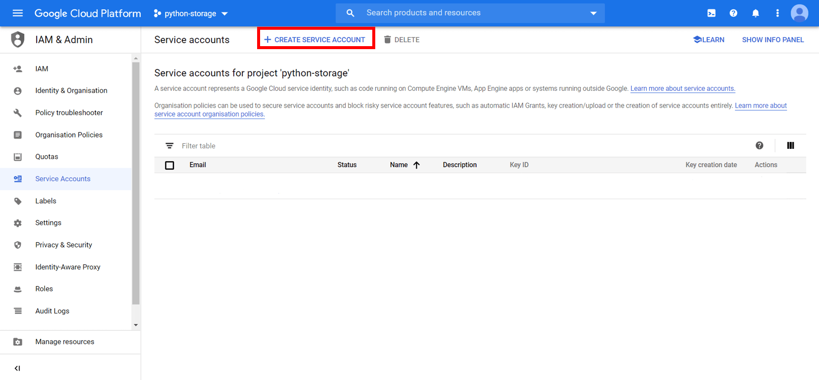 Upload Files to Google Cloud Storage with Python DZone