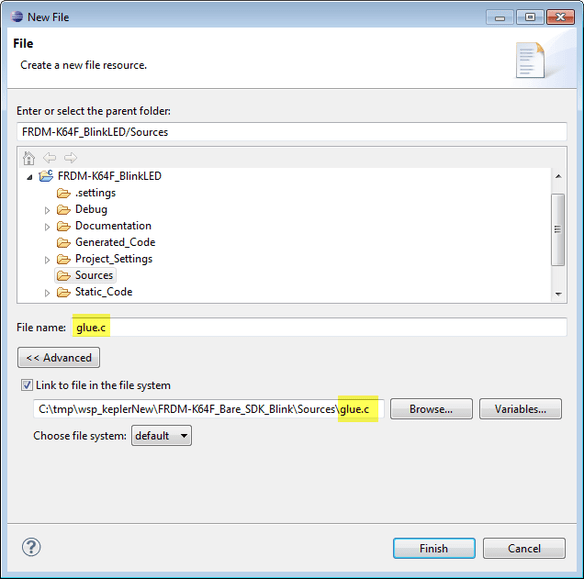 Link to Files and Folders in Eclipse DZone