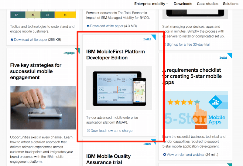 IBM MobileFirst 7.1 Released, Improves Hybrid App Support