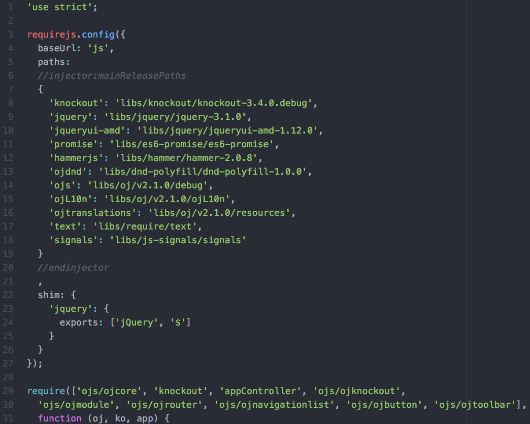Working With RequireJS in Oracle JET DZone