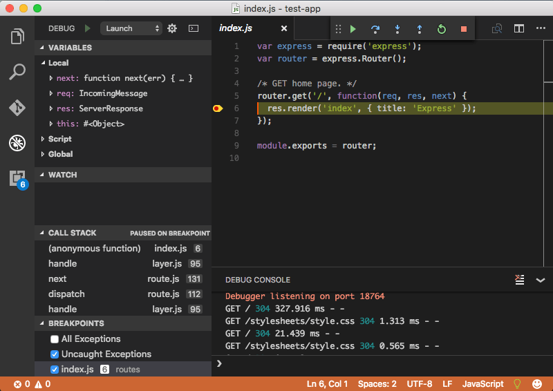 Interactive Debugging With Node Js Dzone Web Dev