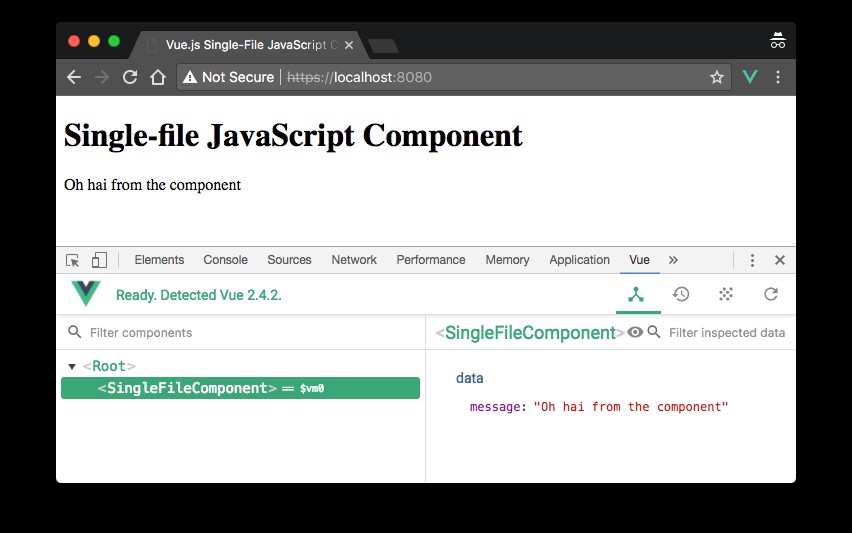 Vue.js SingleFile JavaScript Components in the Browser DZone