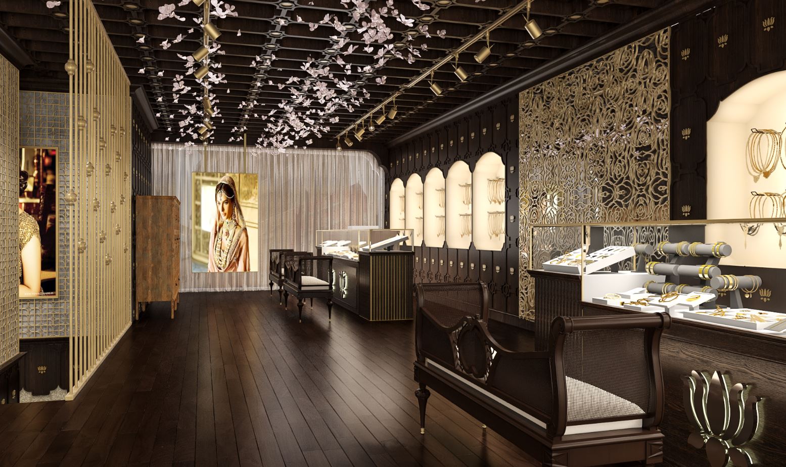 Damas Meena Bazaar Retail Outlet Interior Project DZ Design